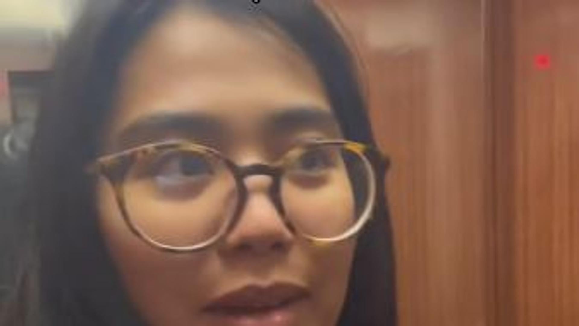 La reacción de una joven filipina al ver por primera vez unos